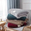 Chăn nhung tuyết kẻ tăm 2mx2m2 văn phòng cao cấp, siêu mềm mịn, nhiều màu - Giá rẻ 149k 8