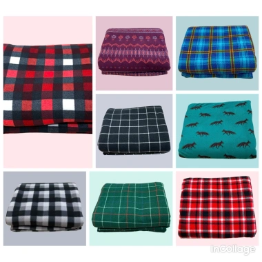 Chăn nỉ 2 lớp xuất dư 1m55x2m - Chăn văn phòng giá ưu đãi 152,000 VND