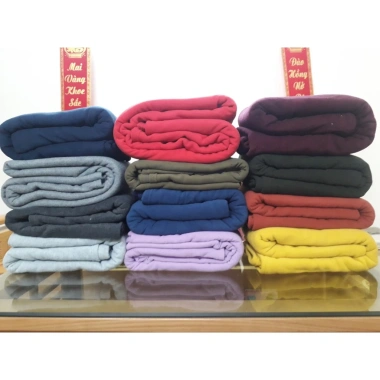 Chăn nỉ mền văn phòng cao cấp 2x1.6m đa màu - Giá ưu đãi 129k