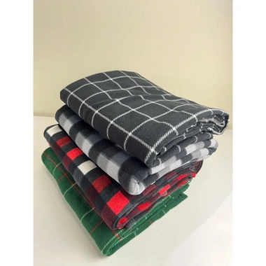 Chăn Nỉ Văn Phòng Mềm Mịn Nhẹ Dã Ngoại, họa tiết, 1m2x1m5-1m6x2m, Giá 48.900 VND 9