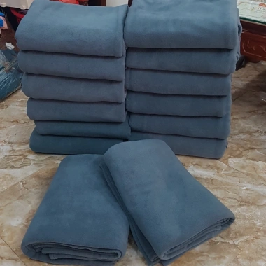 Chăn nỉ văn phòng Phương Anh - đa màu, đa kích thước, 65k giảm giá, ấm nhẹ 7