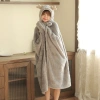 Chăn quấn mũ 110x150cm cho người lớn và trẻ em, văn phòng, lớp học, Thingkids 8