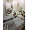 Chăn spa lông thỏ 110x220 - Chăn đắp văn phòng mềm mại, giảm 20% còn 106.722₫