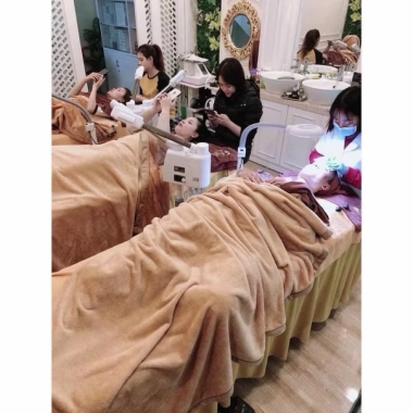 Chăn spa lông thỏ 110x220 - Chăn đắp văn phòng mềm mại, giảm 20% còn 106.722₫ 3