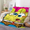 Chăn Spongebob SquarePants Ấm Áp, Thoải Mái Đa Mùa cho Phòng Khách và Du Lịch 6