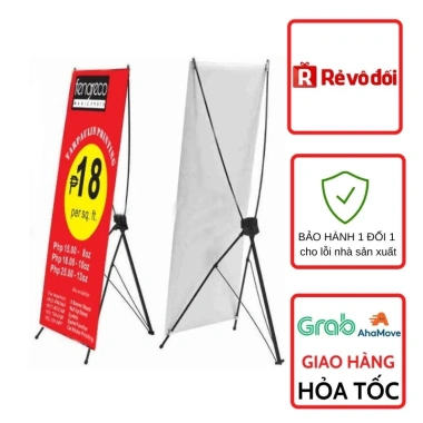 Chân Standee X sắt khung chữ X Hàn Quốc - Giá 49.000đ, chất lượng, lắp nhanh