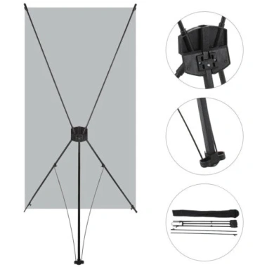 Chân Standee X sắt khung chữ X Hàn Quốc - Giá 49.000đ, chất lượng, lắp nhanh