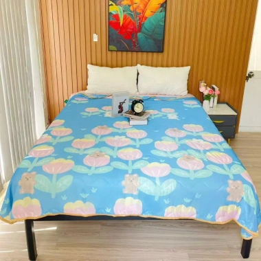 Chăn thun lạnh Tomato siêu mát, thoáng khí, chần băng lụa pastel - Giá 259.000đ 5 Chăn thun lạnh Tomato siêu mát, thoáng khí, chần băng lụa pastel - Giá 259.000đ 5