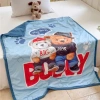 Chăn trẻ em hoạt hình 5D cotton đũi mềm mịn, thoáng mát 1m2x1m5, giá 149k 2