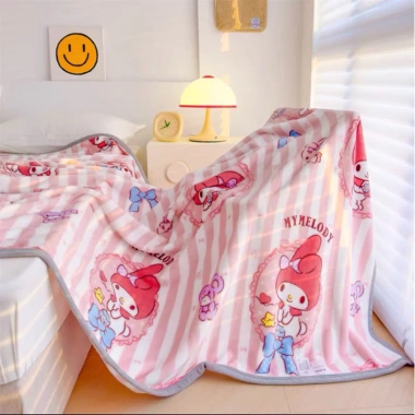 Chăn tuyết DISNEY mềm mịn cho bé đi học 1x1.5m - Chăn nỉ gấp gọn văn phòng 1.5x2m, giá ưu đãi 119.500 VND 4