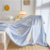 Chăn tuyết nhung Disney 1m5x2m bé đi học, mền nỉ mềm mịn không rụng lông 9