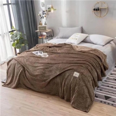 Chăn tuyết nhung kẻ tăm 2x2m² cao cấp - Siêu mềm mịn, đa màu, giảm còn 119.000₫ 4