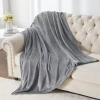 Chăn Tuyết Nhung Siêu Mềm 1.6KG, Mền Đắp Sofa Giường Văn Phòng Giữ Ấm Gọn Nhẹ 6