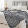 Chăn Tuyết Nhung Siêu Mềm 1.6KG, Mền Đắp Sofa Giường Văn Phòng Giữ Ấm Gọn Nhẹ 7
