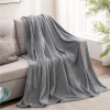 Chăn Tuyết Nhung Siêu Mềm 1.6KG, Mền Đắp Sofa Giường Văn Phòng Giữ Ấm Gọn Nhẹ 9