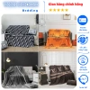 Chăn tuyết nhung văn phòng 1m3x1m9 mềm mịn, hoạ tiết sang trọng, giảm còn 139.000₫