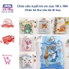 Chăn tuyết trẻ em 1mx1m4 hoạ tiết siêu xinh, giá ưu đãi 69.000đ cho bé đi học 2