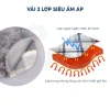 Chăn và Áo Choàng Văn Phòng 2 Lớp Dày Dặn, Nhẹ Mềm, Nhỏ Gọn, Giá Ưu Đãi 184k 5