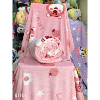 Chăn văn phòng 2 mặt lông thỏ nhung mền mịn MY.home - Nhiều màu, giá ưu đãi 109k 5 Chăn văn phòng 2 mặt lông thỏ nhung mền mịn MY.home - Nhiều màu, giá ưu đãi 109k 5