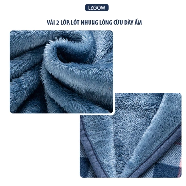 Chăn Văn Phòng Áo Choàng Ấm Áp, Lót Sofa và Ghế Ô Tô - Giá Giảm 179k | Lagom