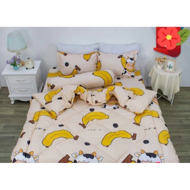 Chăn Văn Phòng Hè Cotton Poly 1.7x2m - Tiện Lợi, Nhỏ Gọn, Giá 125k Giảm Sốc