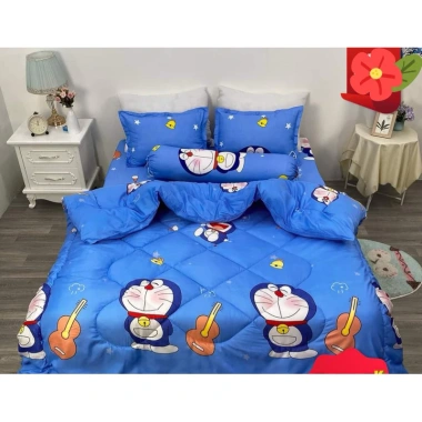 Chăn Văn Phòng Hè Cotton Poly 1.7x2m - Tiện Lợi, Nhỏ Gọn, Giá 125k Giảm Sốc