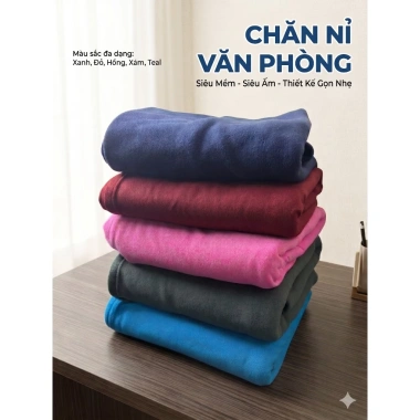 Chăn Văn Phòng và Điều Hòa Cotton ên êm cho Gia Đình, Bệnh Viện - Giá chỉ 75.900 VNĐ
