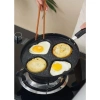 Chảo chiên ốp trứng 4 ngăn chống dính, dùng được bếp từ - Giá chỉ 75.000₫ 3