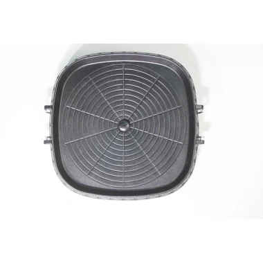 Chảo nướng Hàn Quốc vuông 32cm có lỗ thoát dầu, dùng trên bếp ga mini tiện lợi, chỉ 320.000₫ 2