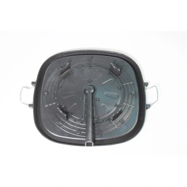 Chảo nướng Hàn Quốc vuông 32cm có lỗ thoát dầu, dùng trên bếp ga mini tiện lợi, chỉ 320.000₫ 3