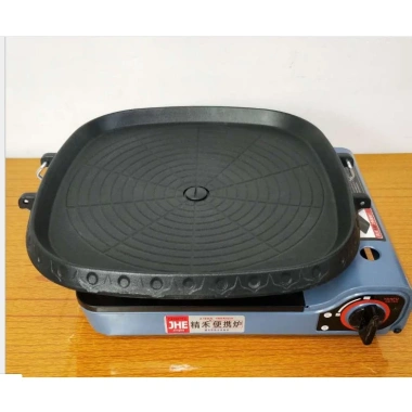 Chảo nướng Hàn Quốc vuông 32cm có lỗ thoát dầu, dùng trên bếp ga mini tiện lợi, chỉ 320.000₫ 5