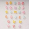 Charm Chữ 3 chữ tặng keo dán Mini trang trí kẹp tóc handmade ốp lưng bình nước nón bảo hiểm 7