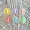 Charm Chữ 3 chữ tặng keo dán Mini trang trí kẹp tóc handmade ốp lưng bình nước nón bảo hiểm 9