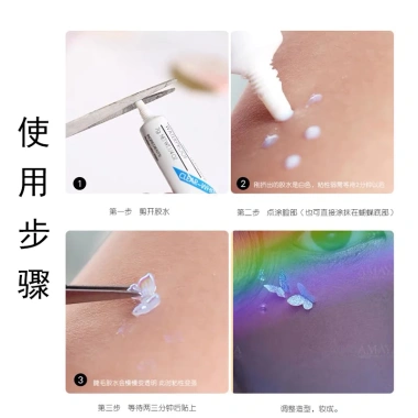 Charm Đá Dính Mặt - Bộ Trang Điểm Đánh Bóng Tiệc và Concert, Kèm Keo và Dụng Cụ Dán, Giá Ưu Đãi 17.100₫
