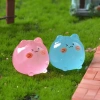 Charm dạ quang 7 màu mèo béo DIY – Phát sáng, trang trí tiểu cảnh, chỉ 12.000đ – Quà bé 7