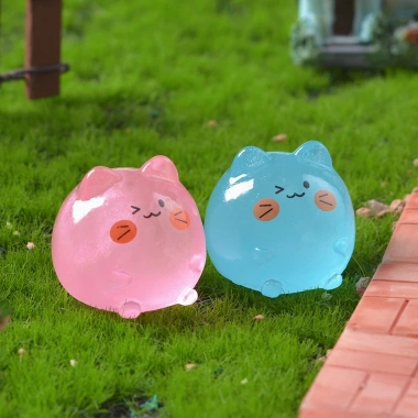 Charm dạ quang 7 màu mèo béo DIY – Phát sáng, trang trí tiểu cảnh, chỉ 12.000đ – Quà bé 7 Charm dạ quang 7 màu mèo béo DIY – Phát sáng, trang trí tiểu cảnh, chỉ 12.000đ – Quà bé 7