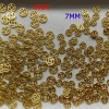 Charm đồng xu viền 7-9mm gói 10/20/50 Hoa kẽm nhung, cây tài lộc Tết, giá 16.500₫