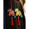 Charm móc treo hình ngựa đỏ - Trang trí áo dài năm Bính Ngọ, giảm còn 95.000₫ 4