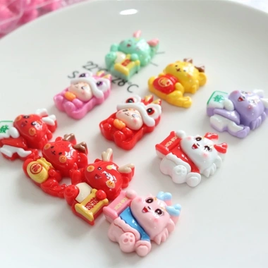 Charm Slime Sticker Gắn Dép Hình Rồng Đa Mẫu - Trang Trí Tết, Giá chỉ 35.000 VND