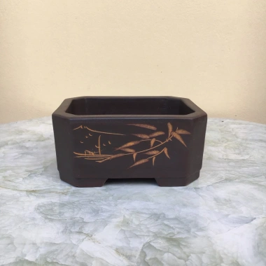 Chậu bonsai mini đất nung gốm Bát Tràng BM-104 - Giá chỉ 67.999đ, thiết kế sang trọng cho không gian xanh 3 Chậu bonsai mini đất nung gốm Bát Tràng BM-104 - Giá chỉ 67.999đ, thiết kế sang trọng cho không gian xanh 3