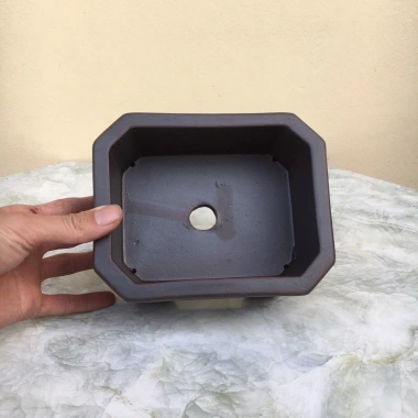Chậu bonsai mini đất nung gốm Bát Tràng BM-104 - Giá chỉ 67.999đ, thiết kế sang trọng cho không gian xanh