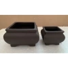 Chậu cây cảnh vuông khum mini bonsai gốm Bát Tràng màu nâu, giá 68.000₫ giảm mạnh 5