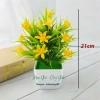 Chậu cây hoa nhài giả mini sinh động - Trang trí nội thất hiện đại, giá ưu đãi chỉ 38.000đ 8