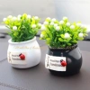 Chậu cây mini đáng yêu trang trí taplo xe hơi, ô tô, bàn làm việc - ưu đãi 29.000₫ 2