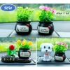 Chậu cây mini đáng yêu trang trí taplo xe hơi, ô tô, bàn làm việc - ưu đãi 29.000₫ 5