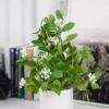 Chậu cây mini giả nhựa + chậu sứ trắng để bàn - Trang trí quán cafe, nhà cửa, chỉ 100.000đ giảm từ 125.000đ Jassi Decor 7