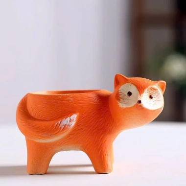 Chậu cây mini hình động vật Sen đá, xương rồng, decor bàn làm việc, giá 45k