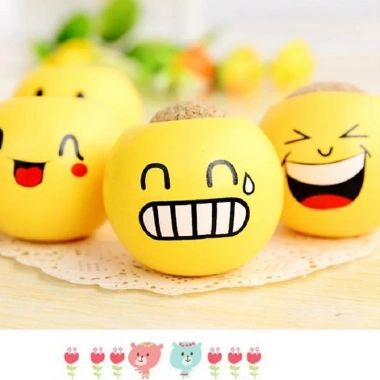 Chậu Cây Mini MOIJ Mặt Cười Đáng Yêu Kèm Đất & Hạt Giống Cỏ Tóc Bộ Trồng Cho Bé Khám Phá 2