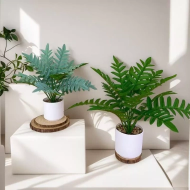 Chậu cây xanh giả hình rùa - Trang trí phòng khách, bàn làm việc, chỉ 35.000₫ 9