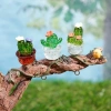 Chậu Cây Xương Rồng Mini Nhựa Resin Trong Suốt - Trang Trí Bàn Giá 38.5k 6